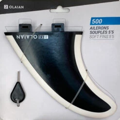 2 Ailerons 5"5 à Bords Souples Pour Twin Fish . 7 2 Ailerons 5"5 à Bords Souples Pour Twin Fish . -Magasin De Surf 2 ailerons 55 a bords souples pour twin fish 2
