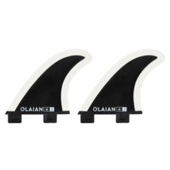 2 Ailerons Soft Edge Side Pour Longboard . Fixation FCS 1 Fusion