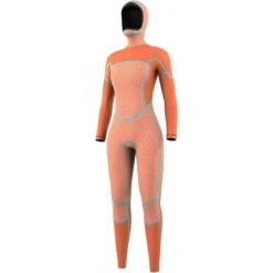 Mystic 2024 Femmes Gem 6/4/3mm Chest Zip à Capuche Combinaison Néoprène -Magasin De Surf 2024 femmes gem 643mm chest zip a capuche combinaison neoprene 2