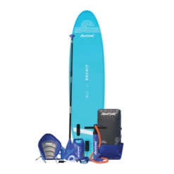 AQUAPLANET Kit De Planche à Pagaie Gonflable Pour Kayak - Rockit, Bleu 8 AQUAPLANET Kit De Planche à Pagaie Gonflable Pour Kayak - Rockit, Bleu -Magasin De Surf aquaplanet kit de planche a pagaie gonflable pour kayak rockit bleu 2