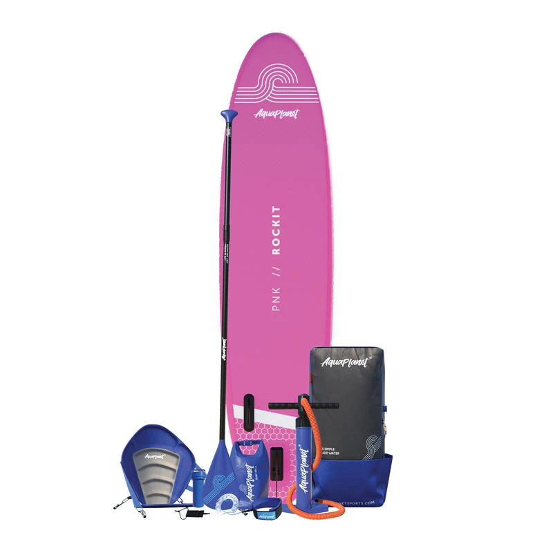 AQUAPLANET Kit De Planche à Pagaie Gonflable Pour Kayak - Rockit, Rose 5 AQUAPLANET Kit De Planche à Pagaie Gonflable Pour Kayak - Rockit, Rose – Image 3