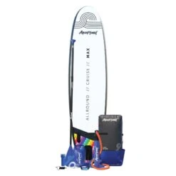AQUAPLANET Kit Paddle Gonflable - Max Arc-en-ciel -Magasin De Surf aquaplanet kit paddle gonflable max arc en ciel 2