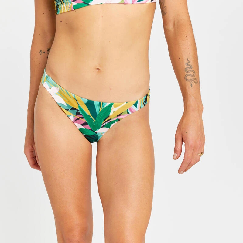 Bas De Maillot De Bain Culotte Femme - Aly Tropical Vert 5 Bas De Maillot De Bain Culotte Femme - Aly Tropical Vert – Image 3