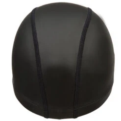 Bonnet De Bain En Maille Enduite - Tissu Uni - Taille L - Noir -Magasin De Surf bonnet de bain en maille enduite tissu uni taille l noir 4