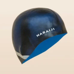 Bonnet De Bain En Silicone - Taille Unique - Term Bleu Noir -Magasin De Surf bonnet de bain en silicone taille unique term bleu noir 2