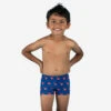 Boxer De Bain Bébé / Enfant Bleu Imprimé CRABES -Magasin De Surf boxer de bain bebe enfant bleu imprime crabes