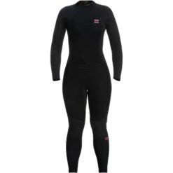 Billabong Combinaison De Surf 4/3mm Zip Dos - Noir - Launch - Femme -Magasin De Surf combinaison de surf 43mm zip dos noir launch femme 3