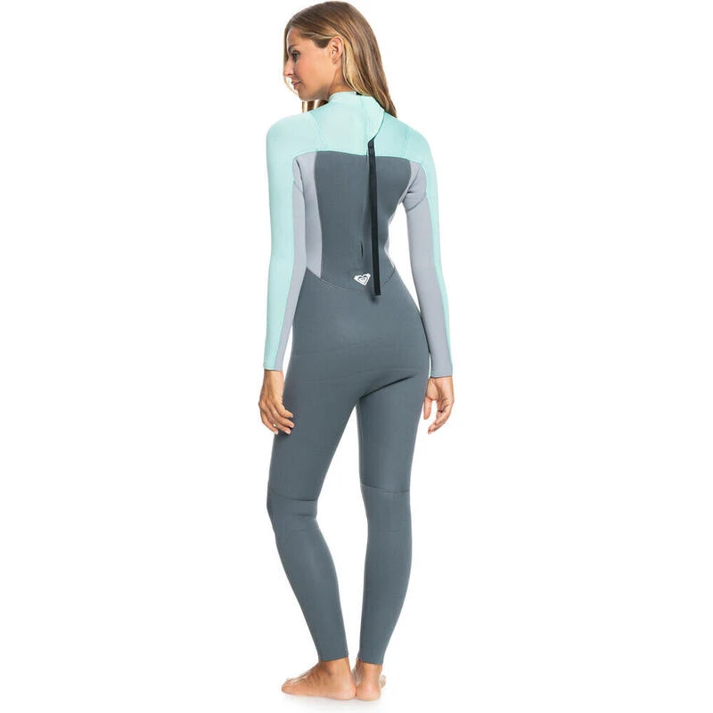 Roxy Combinaison De Surf Prologue 4/3mm GBS - Zip Au Dos Vert Femmes 4 Roxy Combinaison De Surf Prologue 4/3mm GBS - Zip Au Dos Vert Femmes – Image 2