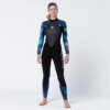 Combinaison Plongée Aqualung Femme Néoprène 3mm - HYDROFLEX Noir/Bleu -Magasin De Surf combinaison plongee aqualung femme neoprene 3mm hydroflex noirbleu