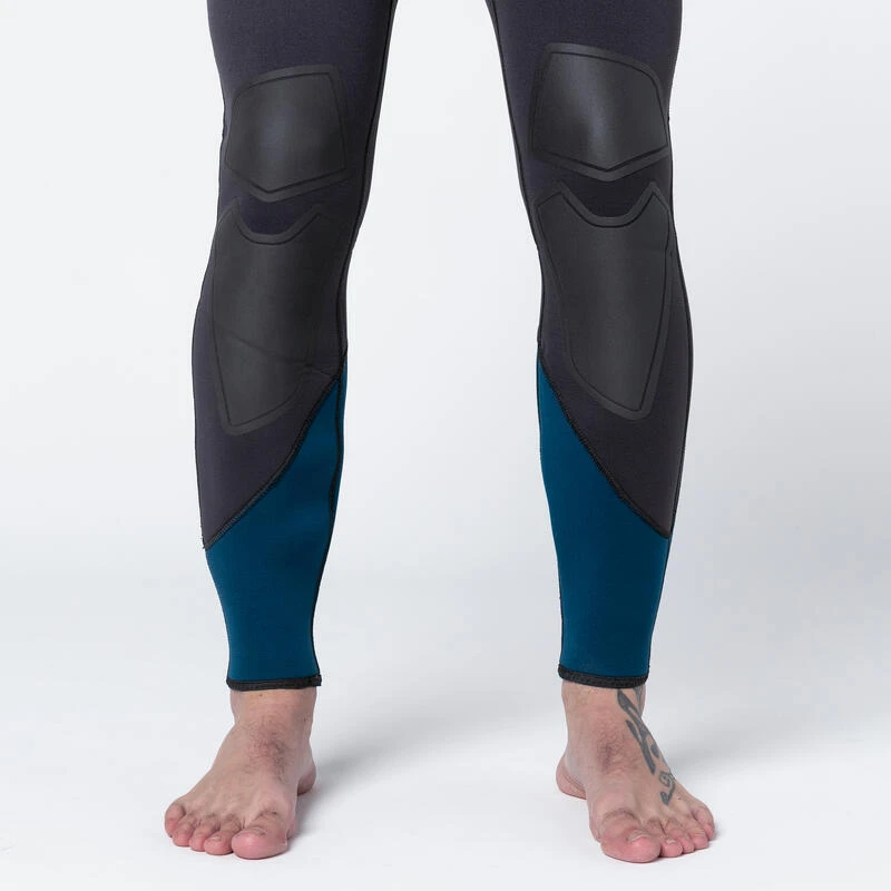 Combinaison Plongée Homme Néoprène 5mm - SCD 500 Noir Et Bleu 6 Combinaison Plongée Homme Néoprène 5mm - SCD 500 Noir Et Bleu – Image 4
