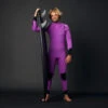 Combinaison Surf Néoprène 4/3 Mm Homme - 900 Fuchsia