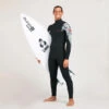 Combinaison Surf Néoprène 4/3 Mm Homme - 900 Team Rider Noir