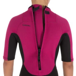 Tribord Combinaison Surf Shorty 100 Néoprène Enfant Violet -Magasin De Surf combinaison surf shorty 100 neoprene enfant violet 2