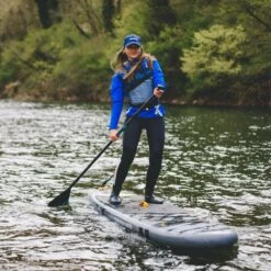 Ensemble De Planche à Pagaie Gonflable Hurley Advantage Black Tiger 10' -Magasin De Surf ensemble de planche a pagaie gonflable hurley advantage black tiger 10 4