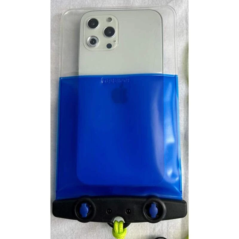 Aquapac Etui Professionnel étanche Pour Téléphone Plus Bleu 4 Aquapac Etui Professionnel étanche Pour Téléphone Plus Bleu – Image 2