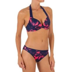 Haut De Maillot De Bain Femme Push Up Avec Coques Fixes ELENA POLY -Magasin De Surf haut de maillot de bain femme push up avec coques fixes elena poly 2