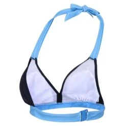 Regatta Haut De Maillot De Bain FLAVIA Femme (Bleu Marine / Bleu Clair) -Magasin De Surf haut de maillot de bain flavia femme bleu marine bleu clair 3