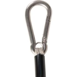 LEASH D'AILE De KITESURF COURT 40 Cm - Noir -Magasin De Surf leash daile de kitesurf court 40 cm noir 2