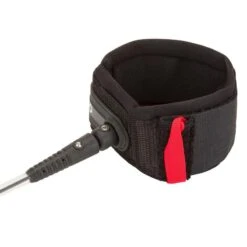 Leash Surf 7' (210 Cm) Diamètre 7 Mm Noir -Magasin De Surf leash surf 7 210 cm diametre 7 mm noir 2