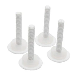 Lot De 4 Vis Pour Planche De Surf Mousse - Blanc