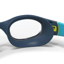 Lunettes De Natation 100 Soft - Taille S - Verres Clairs - Bleu Jaune -Magasin De Surf lunettes de natation 100 soft taille s verres clairs bleu jaune 4