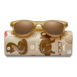 Lunettes De Soleil Enfant Surf Enfants Camel Marron -Magasin De Surf lunettes de soleil enfant surf enfants camel marron 1