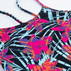 Maillot De Bain 1 Pièce Fille - 100 Hiloe Tropical Party Rose -Magasin De Surf maillot de bain 1 piece fille 100 hiloe tropical party rose 2