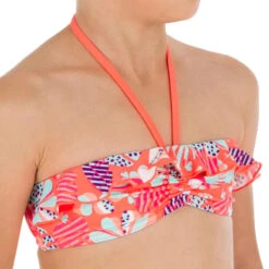 Maillot De Bain 2 Pièces Bandeau Fillette LILA SEYA HAPPY -Magasin De Surf maillot de bain 2 pieces bandeau fillette lila seya happy 4