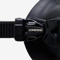 MASQUE DE CHASSE SOUS MARINE ET APNEE ATOM CRESSI NOIR -Magasin De Surf masque de chasse sous marine et apnee atom cressi noir 4