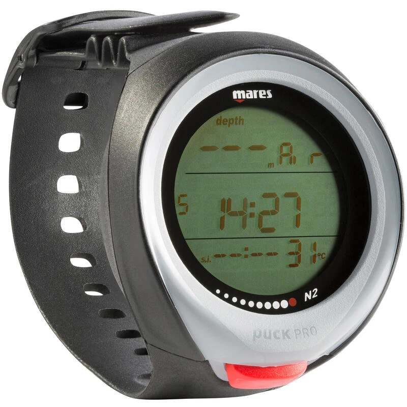 Mares Ordinateur De Plongée Sous-marine PUCK PRO Noir/gris 3 Mares Ordinateur De Plongée Sous-marine PUCK PRO Noir/gris