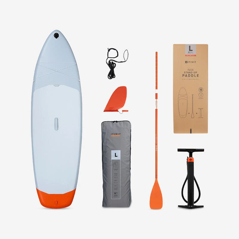 Pack De Stand Up Paddle Gonflable (10'/35"/6") - 1 Ou 2 Personnes Jusqu'à 130kg 6 Pack De Stand Up Paddle Gonflable (10'/35"/6") - 1 Ou 2 Personnes Jusqu'à 130kg – Image 4