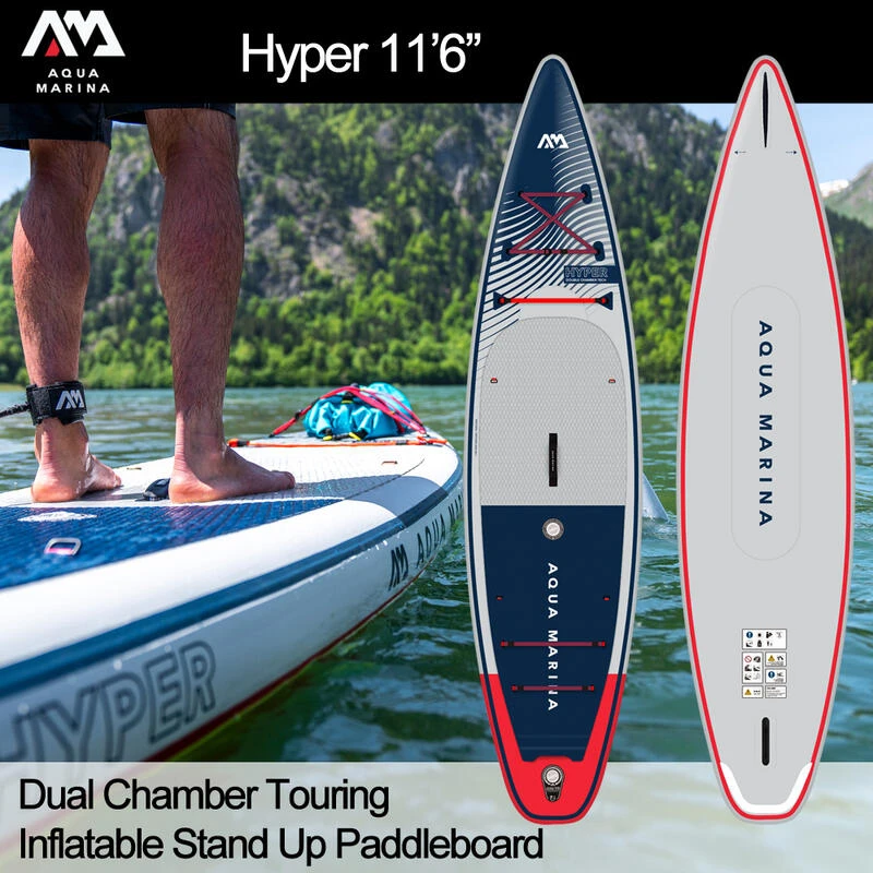 PACK PADDLE GONFLABLE HYPER 11'6 AQUA MARINA 2023 4 PACK PADDLE GONFLABLE HYPER 11'6 AQUA MARINA 2023 – Image 2