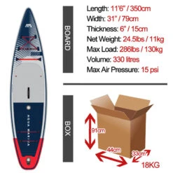 PACK PADDLE GONFLABLE HYPER 11'6 AQUA MARINA 2023 12 PACK PADDLE GONFLABLE HYPER 11'6 AQUA MARINA 2023 -Magasin De Surf pack paddle gonflable hyper 116 aqua marina 2023 3