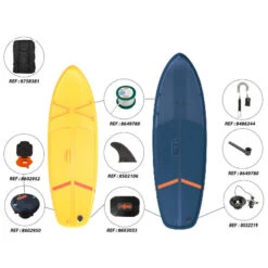 PACK (PLANCHE, POMPE ET PAGAIE) STAND UP PADDLE GONFLABLE DE RANDONNEE DEBUTANT 19 PACK (PLANCHE, POMPE ET PAGAIE) STAND UP PADDLE GONFLABLE DE RANDONNEE DEBUTANT -Magasin De Surf pack planche pompe et pagaie stand up paddle gonflable de randonnee debutant 7