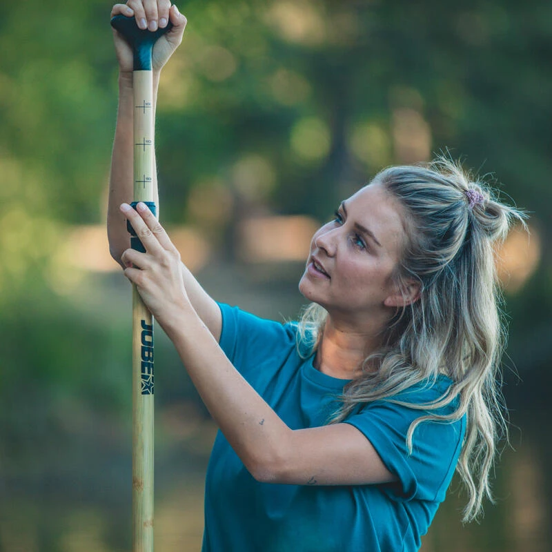 Pagaie JOBE Bambou Classic SUP Paddle 2 Partie Réglables | 180-220cm 4 Pagaie JOBE Bambou Classic SUP Paddle 2 Partie Réglables | 180-220cm – Image 2