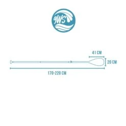 Pagaie Paddle 3 Segments -Magasin De Surf pagaie paddle 3 segments 3