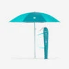 Decathlon PARASOL DE PLAGE PARUV 160 UPF 50+ 2 PLACES - Bleu Vert -Magasin De Surf parasol de plage paruv 160 upf 50 2 places bleu vert