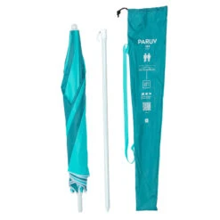 Decathlon PARASOL DE PLAGE PARUV 160 UPF 50+ 2 PLACES - Bleu Vert 16 Decathlon PARASOL DE PLAGE PARUV 160 UPF 50+ 2 PLACES - Bleu Vert -Magasin De Surf parasol de plage paruv 160 upf 50 2 places bleu vert 5