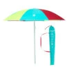 Decathlon PARASOL DE PLAGE PARUV 160 UPF 50+ 2 PLACES - Multi Couleur Rouge Jaune Bleu -Magasin De Surf parasol de plage paruv 160 upf 50 2 places multi couleur rouge jaune bleu