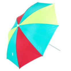 Decathlon PARASOL DE PLAGE PARUV 160 UPF 50+ 2 PLACES - Multi Couleur Rouge Jaune Bleu -Magasin De Surf parasol de plage paruv 160 upf 50 2 places multi couleur rouge jaune bleu 3