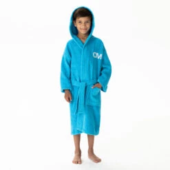 Peignoir De Bain Enfant 100% Coton Football Marseille - 1899
