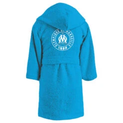 Peignoir De Bain Enfant 100% Coton Football Marseille - 1899 -Magasin De Surf peignoir de bain enfant 100 coton football marseille 1899 4