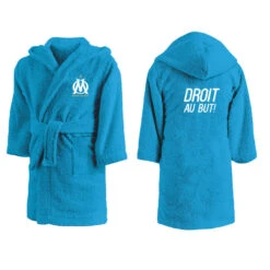 Peignoir De Bain Enfant 100% Coton Football Marseille - 2020 -Magasin De Surf peignoir de bain enfant 100 coton football marseille 2020 3