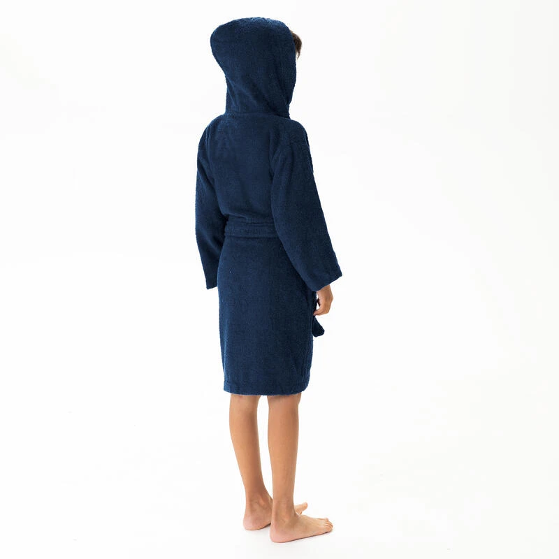 Peignoir De Bain Enfant 100% Coton Football Paris - Tricolore 4 Peignoir De Bain Enfant 100% Coton Football Paris - Tricolore – Image 2