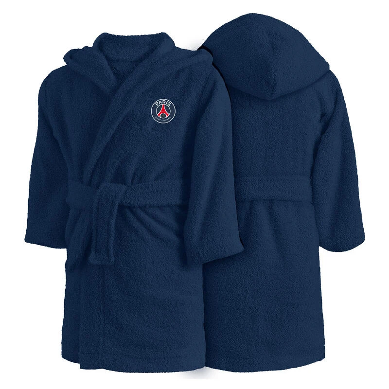 Peignoir De Bain Enfant 100% Coton Football Paris - Tricolore 7 Peignoir De Bain Enfant 100% Coton Football Paris - Tricolore – Image 5