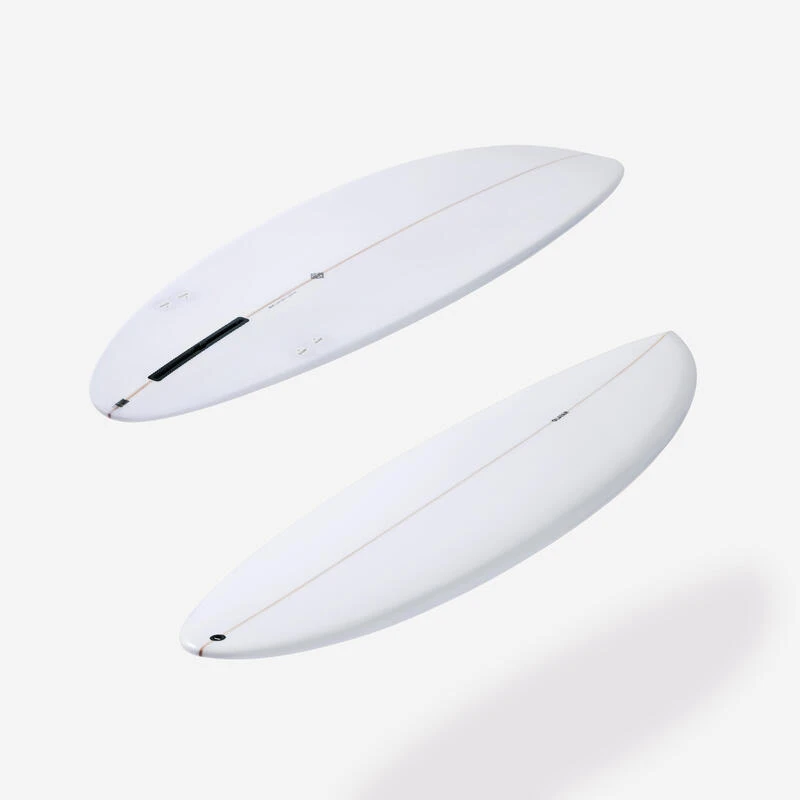 Planche De Surf 6'8" - 900 Mid-length Blanc 4 Planche De Surf 6'8" - 900 Mid-length Blanc – Image 2
