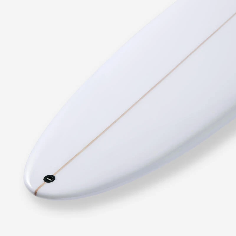 Planche De Surf 6'8" - 900 Mid-length Blanc 8 Planche De Surf 6'8" - 900 Mid-length Blanc – Image 6