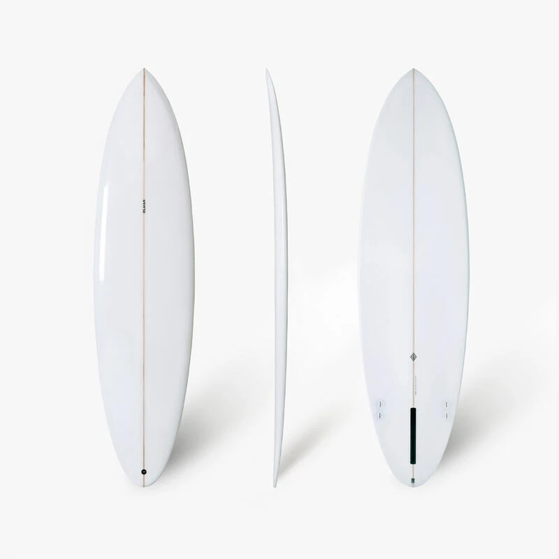 Planche De Surf 6'8" - 900 Mid-length Blanc 3 Planche De Surf 6'8" - 900 Mid-length Blanc