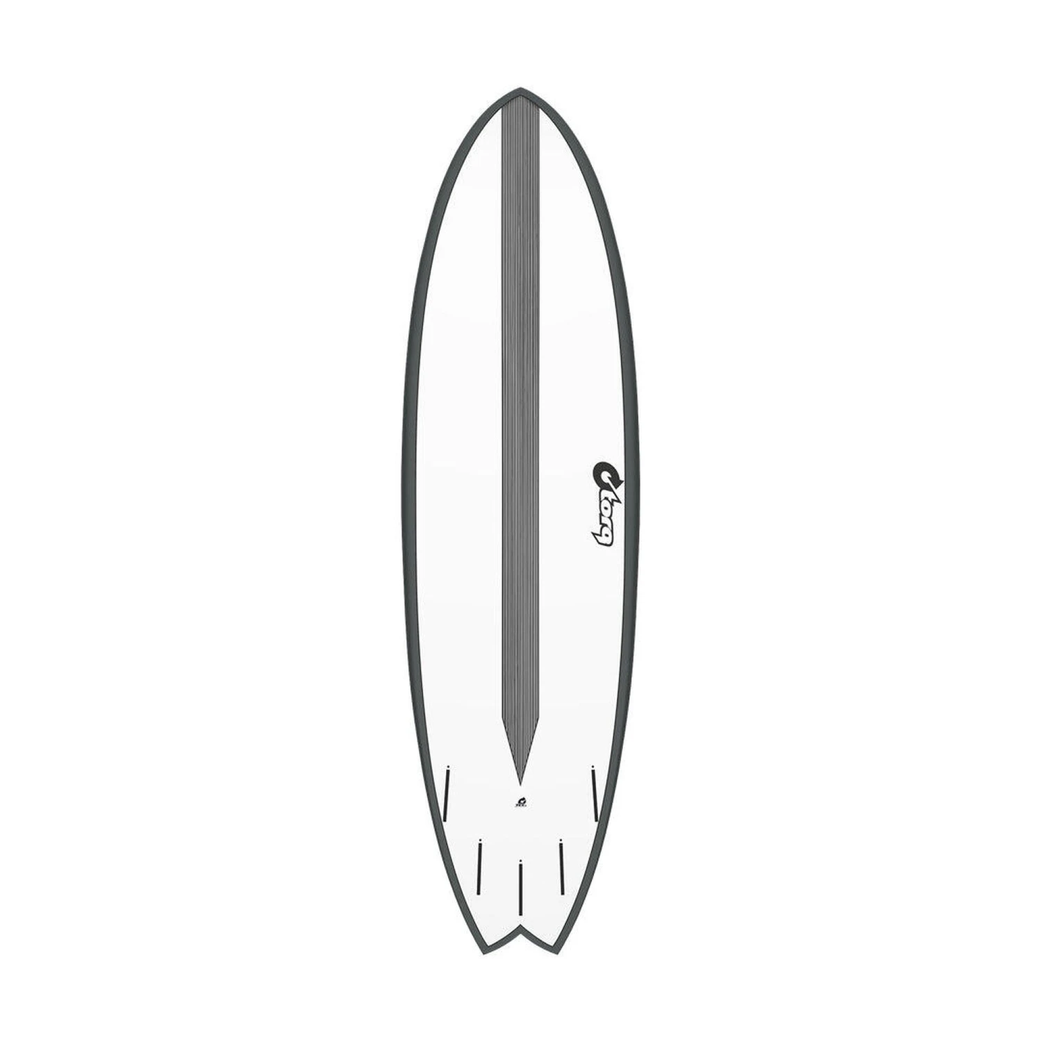 Planche De Surf Fish Torq TET Cs Rail Color Design Grahite Rail/Carbon Strip 6'6 4 Planche De Surf Fish Torq TET Cs Rail Color Design Grahite Rail/Carbon Strip 6'6 – Image 2