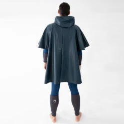 Poncho Coupe-vent Polaire De Plongée Sous-marine SCD Bleu Foncé -Magasin De Surf poncho coupe vent polaire de plongee sous marine scd bleu fonce 2